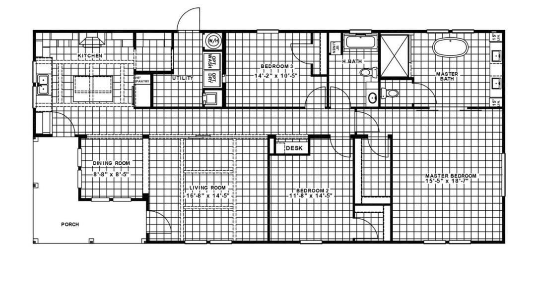 3bed 2bath  Farm House